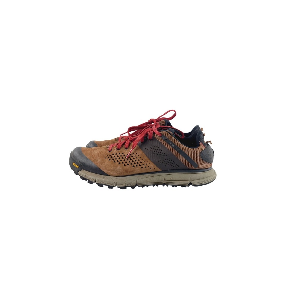 Danner, Lace-Up Rounded Toe Outdoor / Hiking Trail Shoes Men's Size 11 Brown/Red
